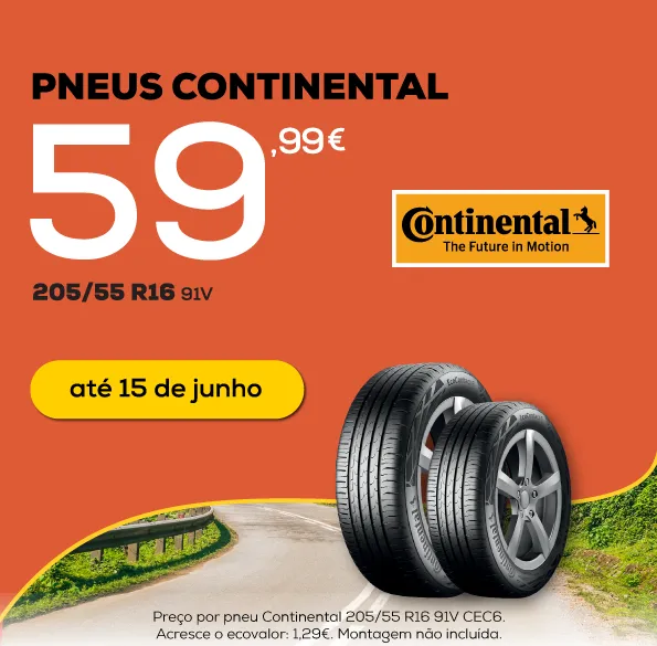 campanha pneus continental